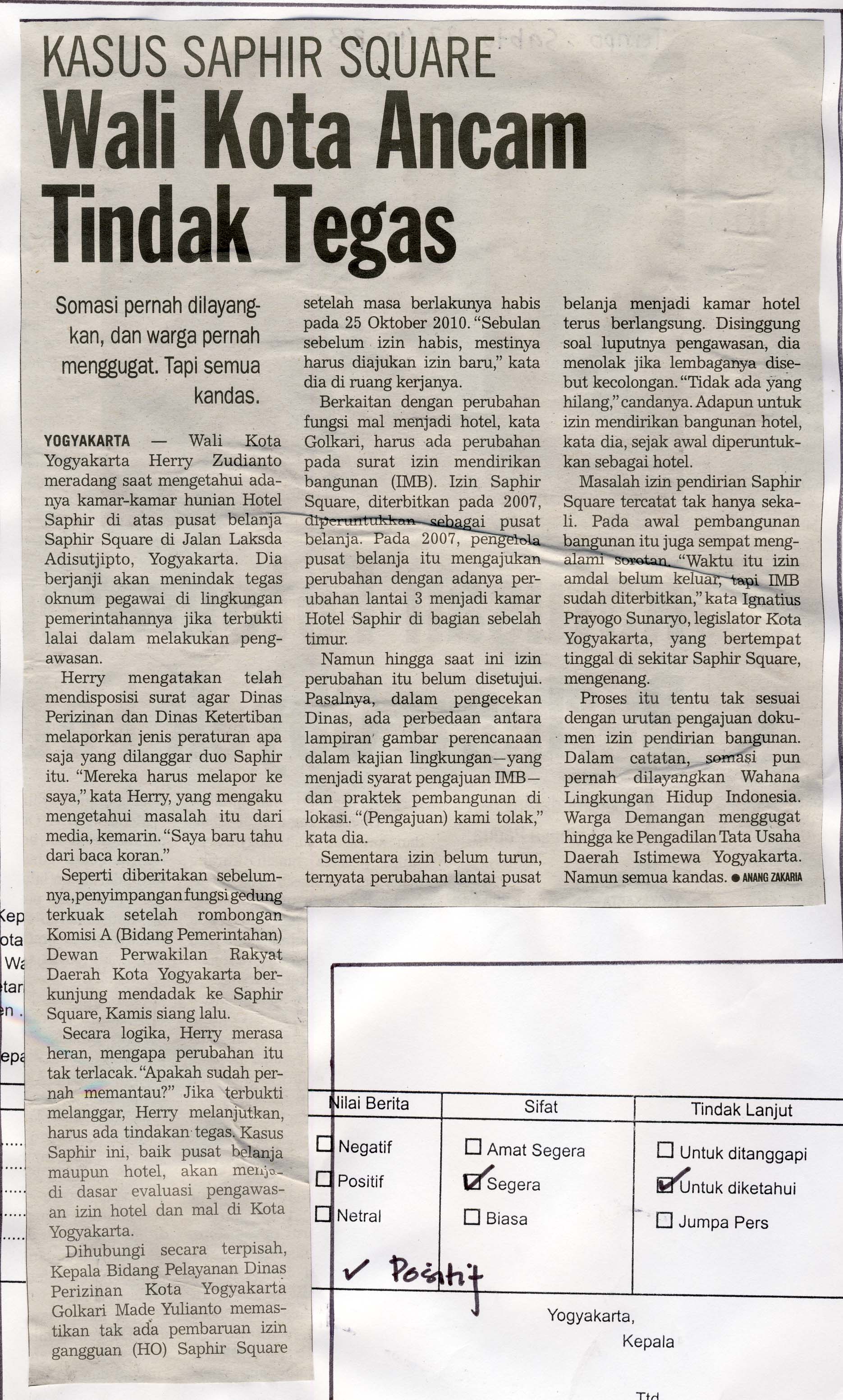 Kliping jogja terbaru